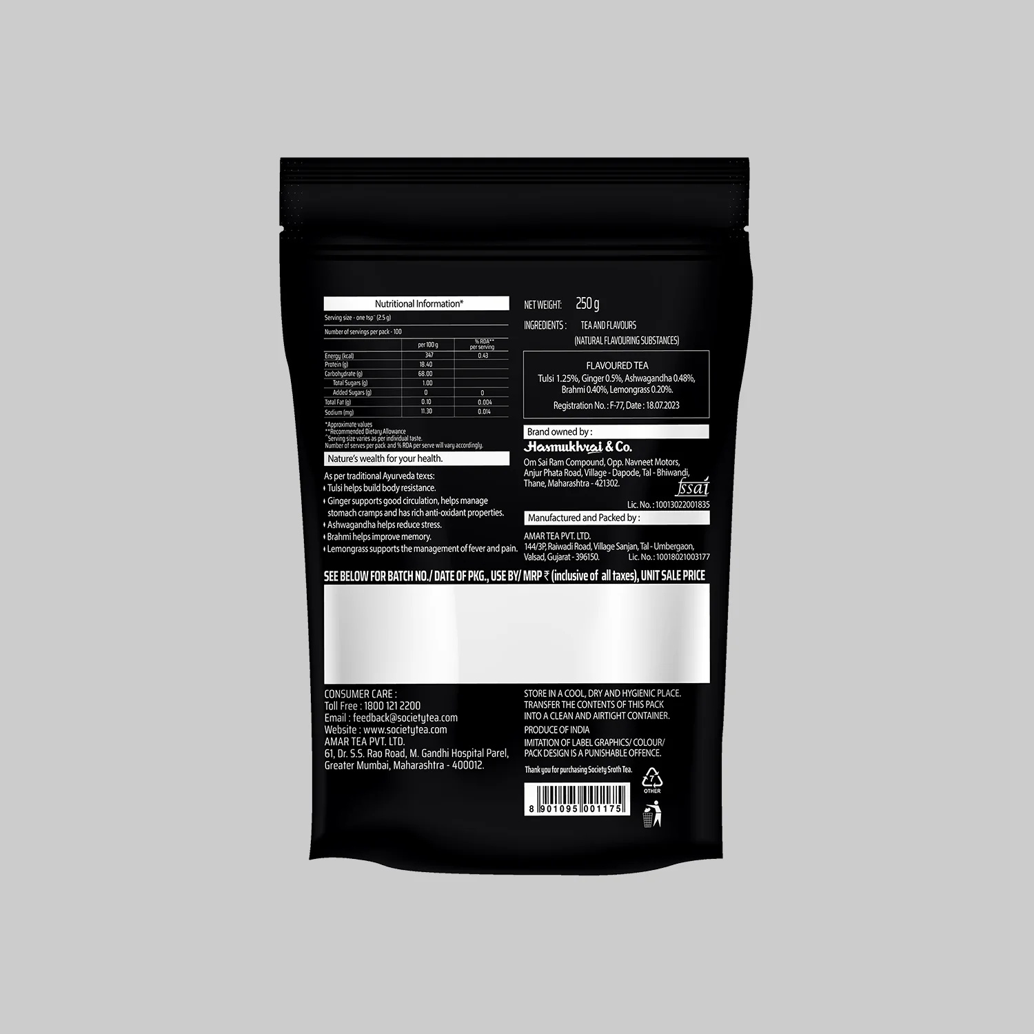 Society Sroth Tea Pouch - Image 4