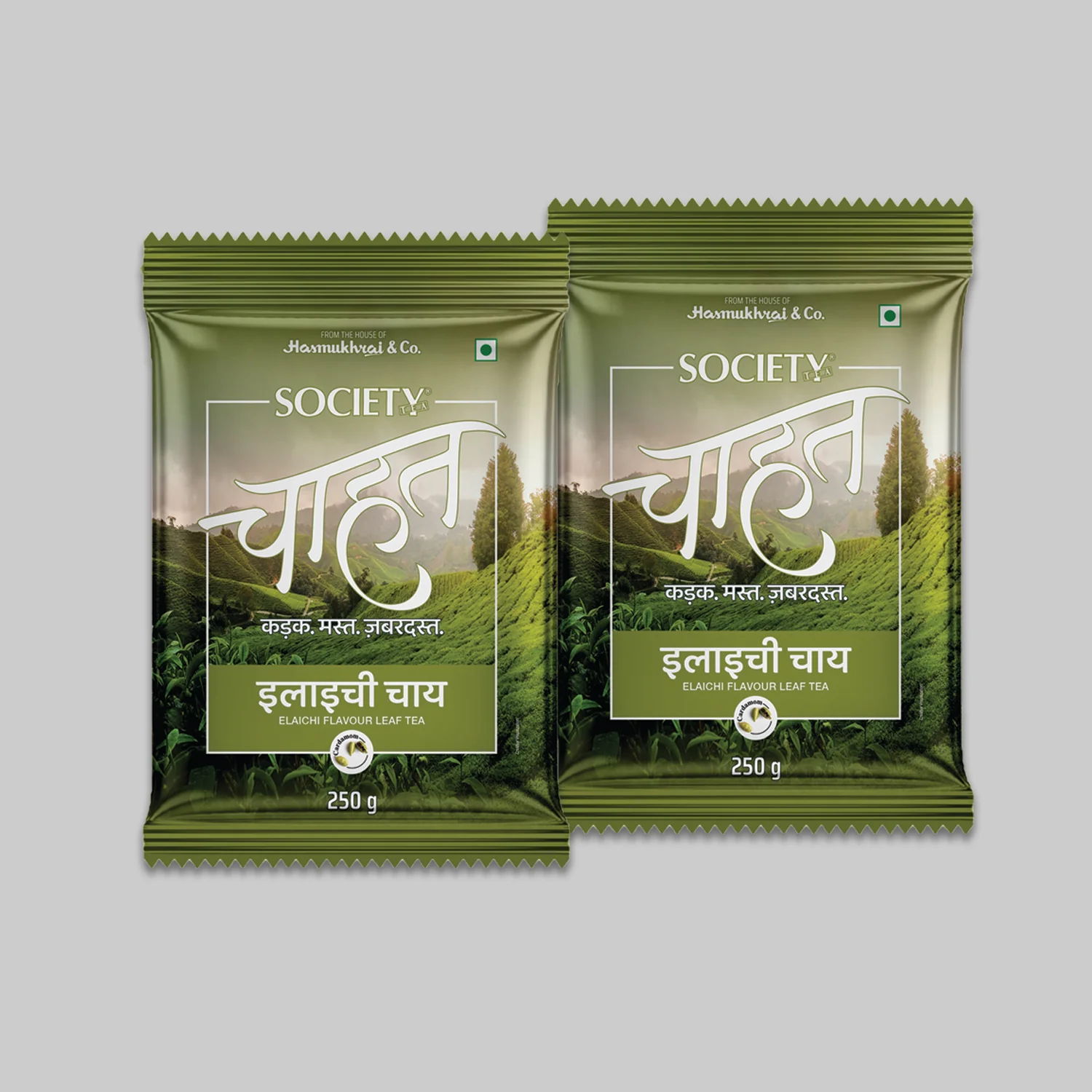 Society Chahat Elaichi Flavour Leaf Tea 250 g Pouch - Image 3