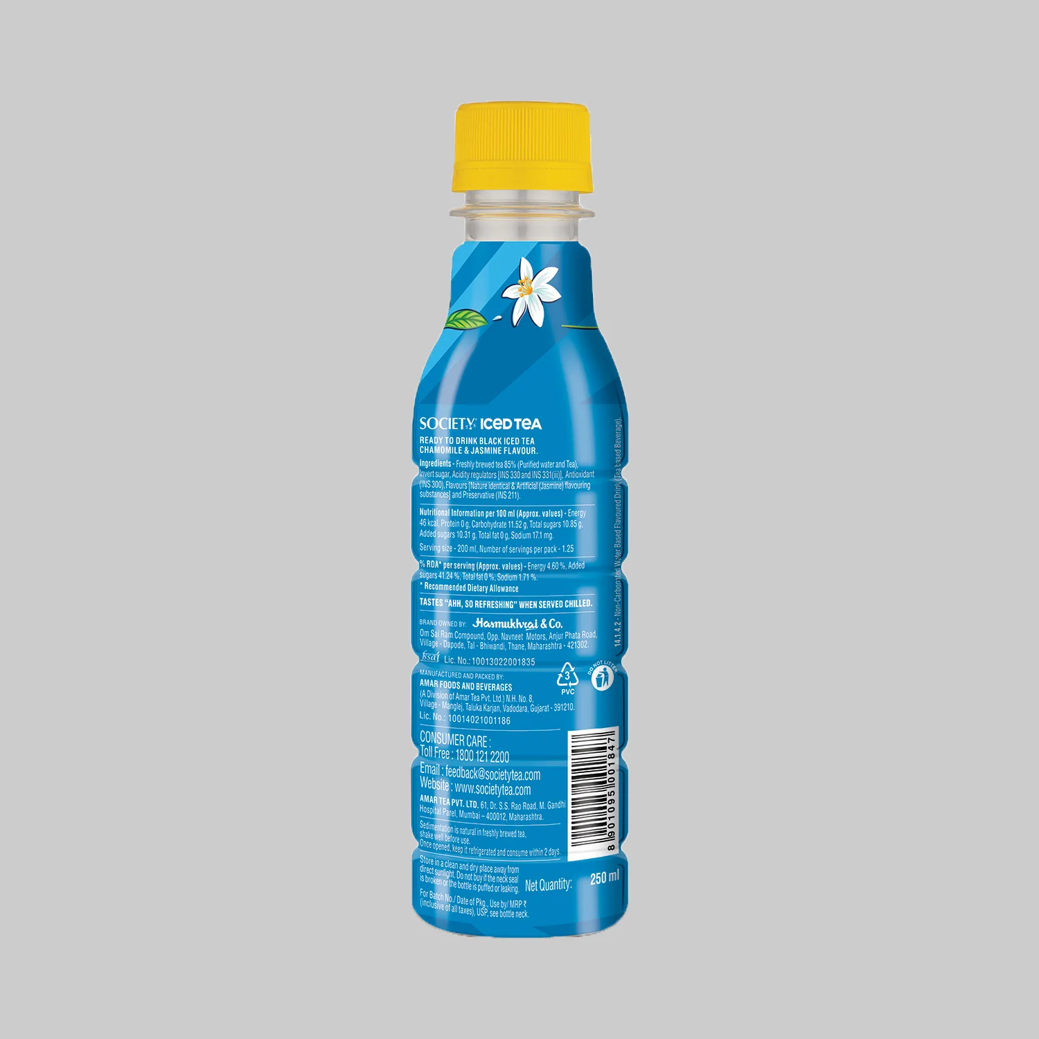 Society Iced Tea bottles Assorted 250ml - Pack of 5 - Image 4