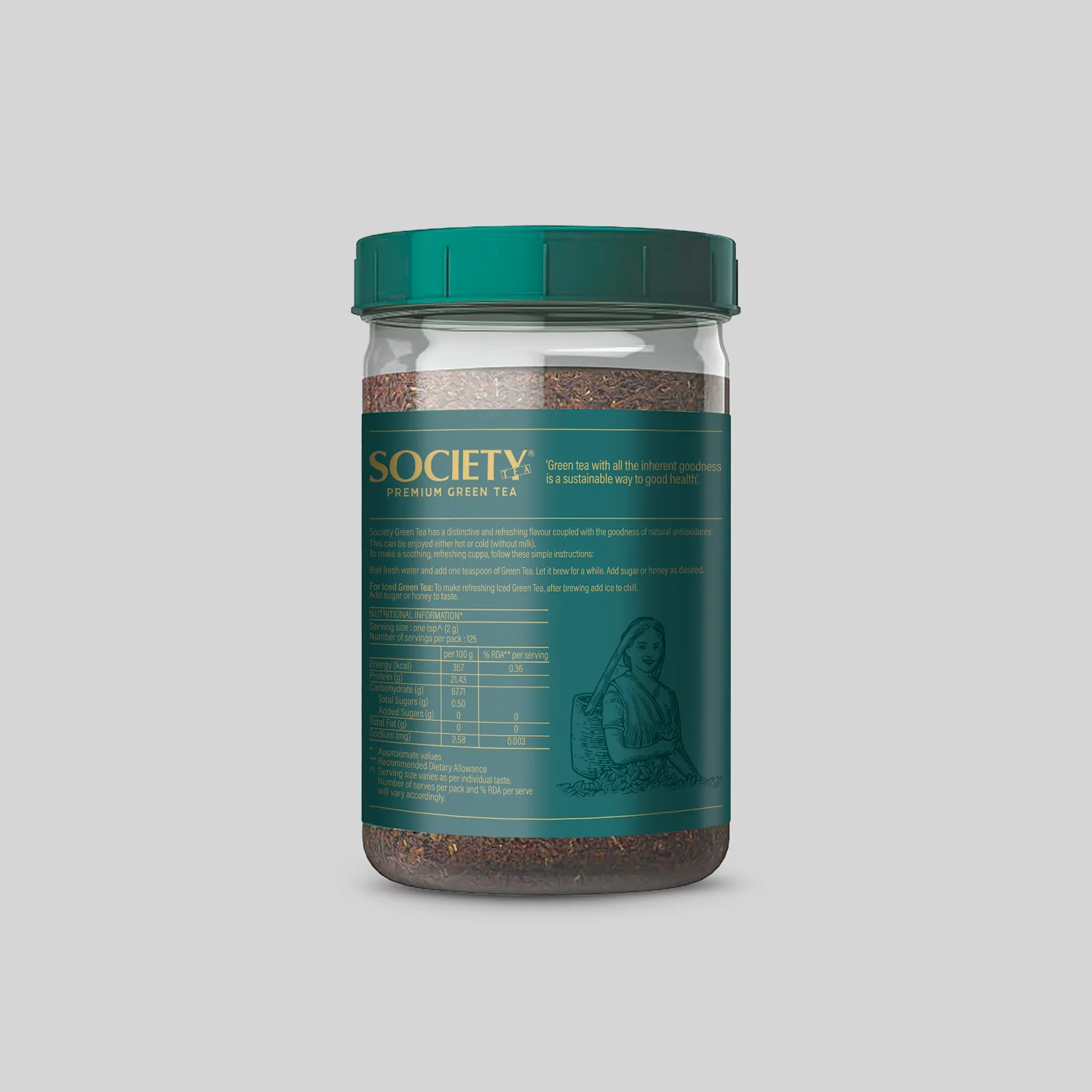 Society Premium Green Tea Jar - Image 3