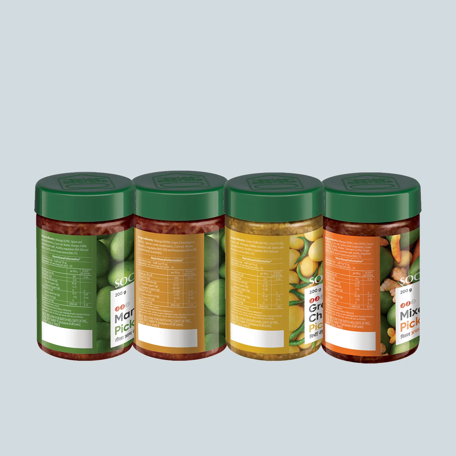 Spice Secrets Pickles Pack of 4 - Image 2